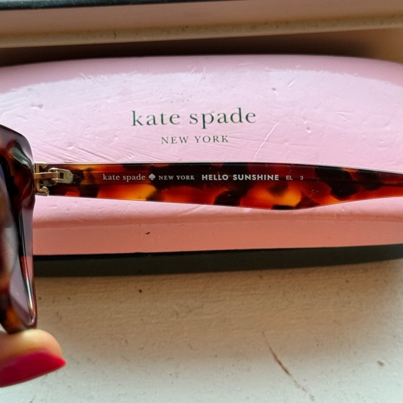 Kate Spade Tortoise Cat-Eye Sunglasses